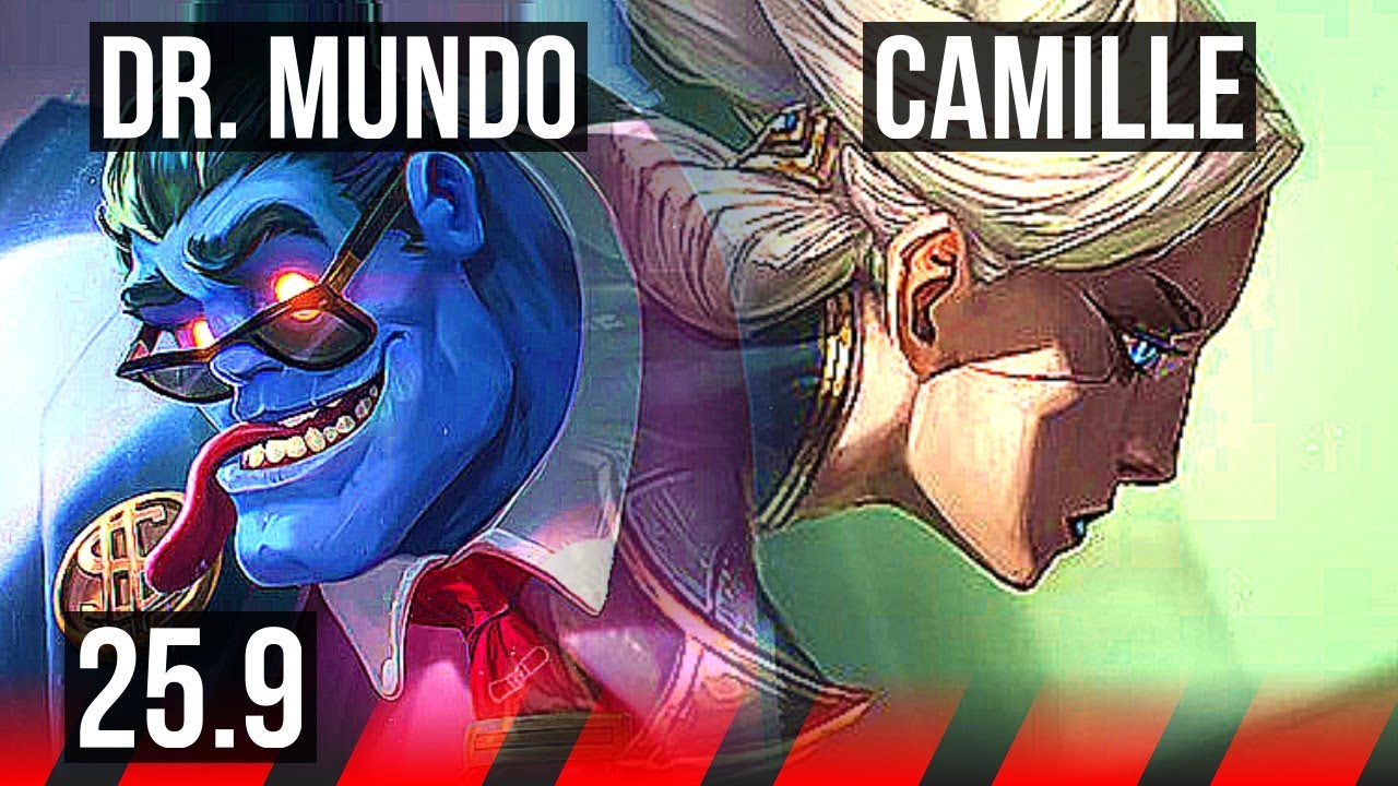 DR. MUNDO vs CAMILLE (TOP) | 7/2/13 | EUW Master | 25.9