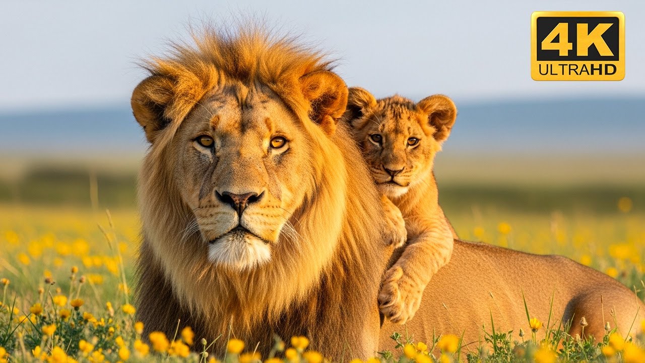 Soothing African Wildlife in 4K | Peaceful Animal Encounters in