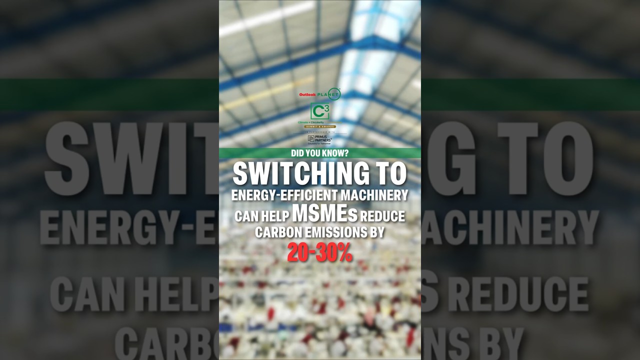 MSMEs are the backbone of our economy, but did you know they can also lead the way in sustainability