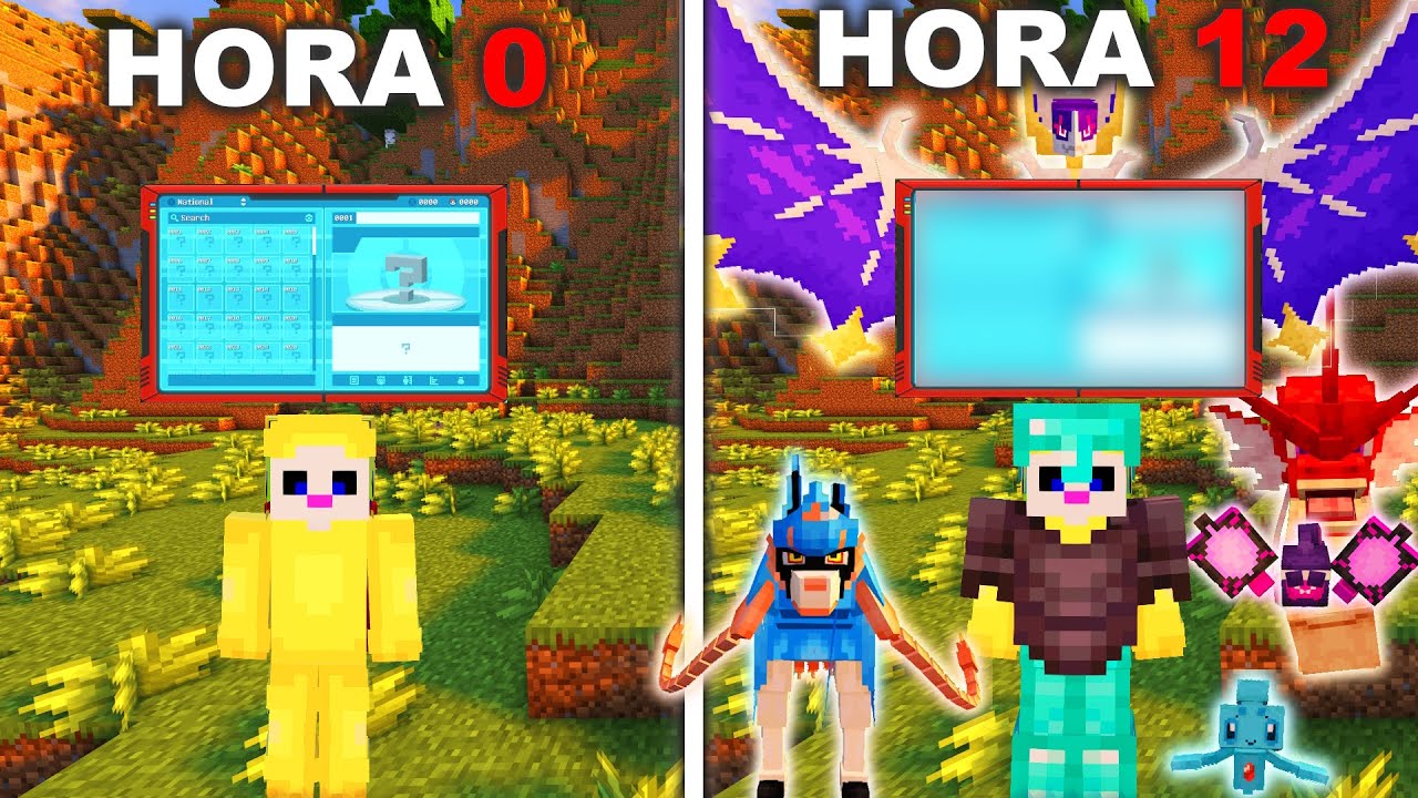 INTENTÉ CONSEGUIR TODA LA POKEDEX EN 12 HORAS || COBBLEMON