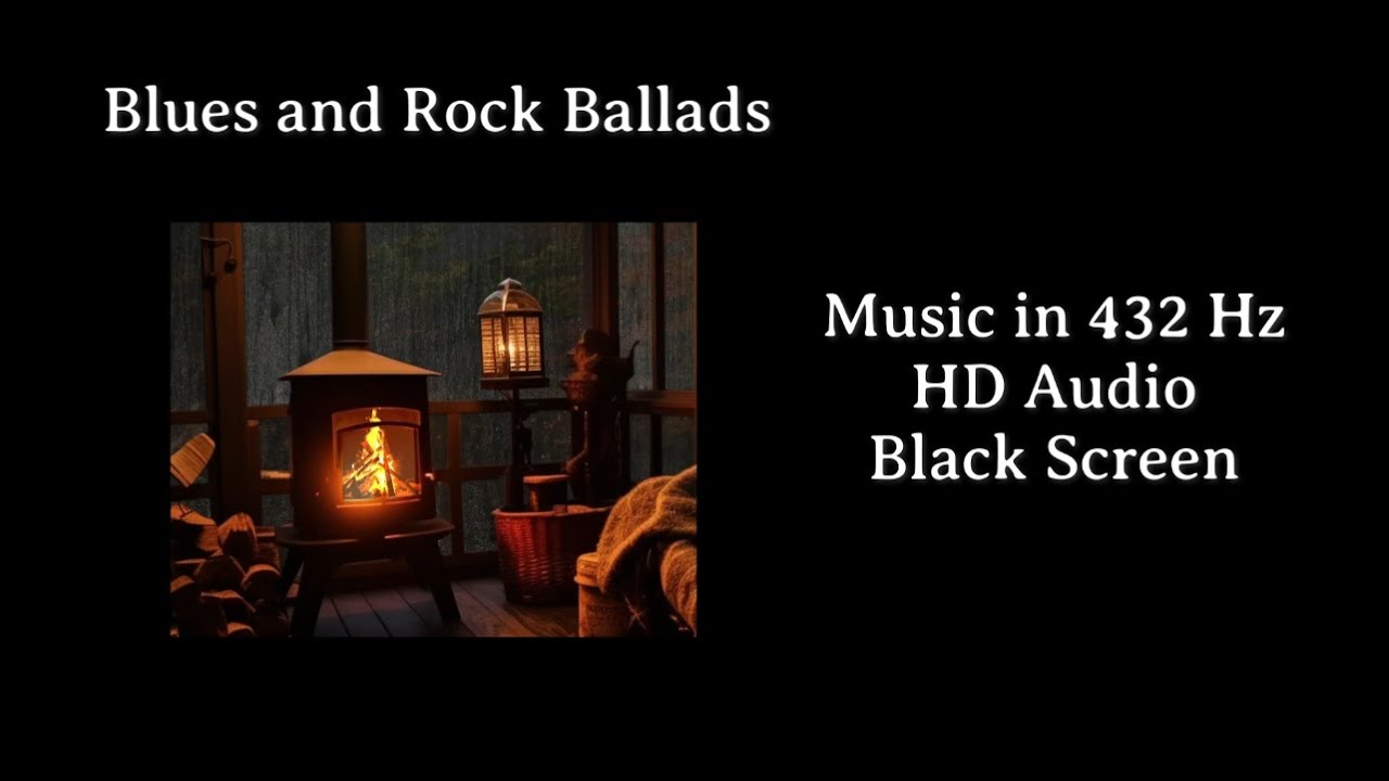 Blues and Rock Ballads Vol 04 - Music in 432 Hz - HD Audio