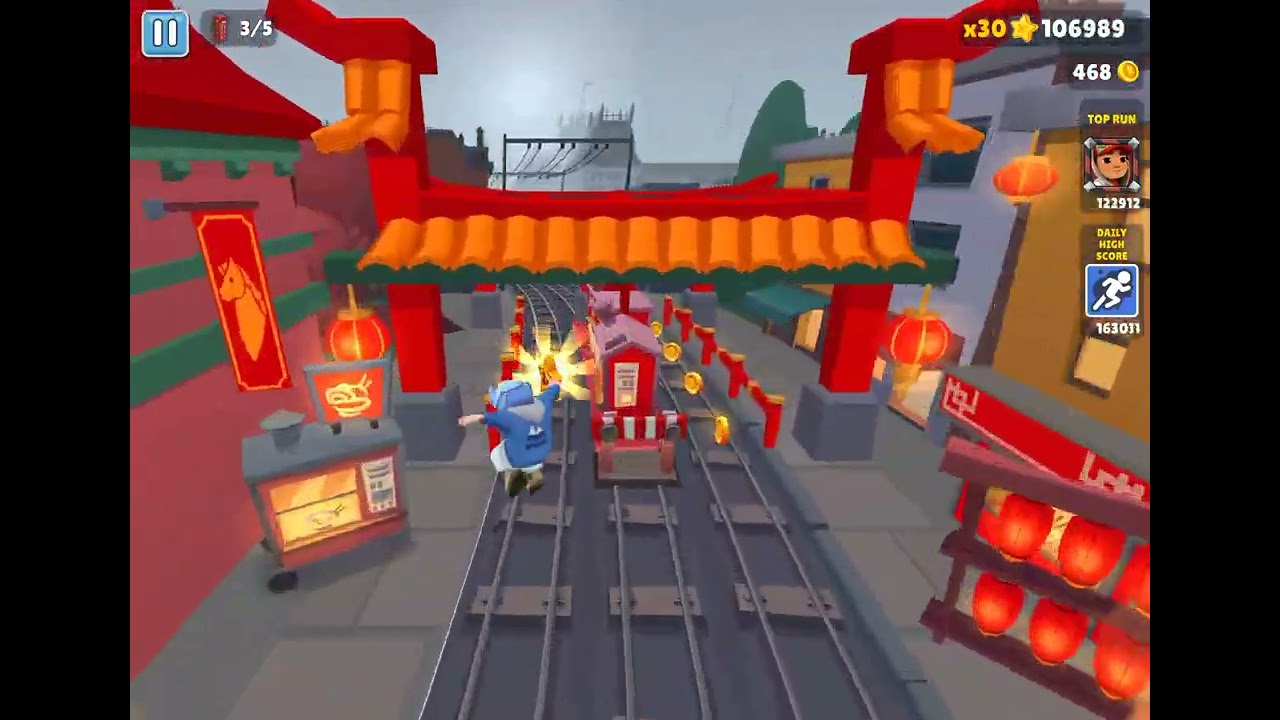 Subway Surfers 2k 60 fps Gameplay 