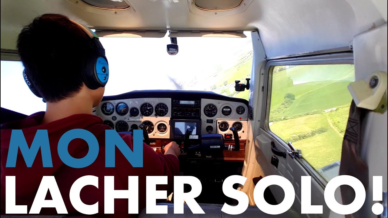 C152 - Mon lâcher solo à 15 ans! - avec ATC