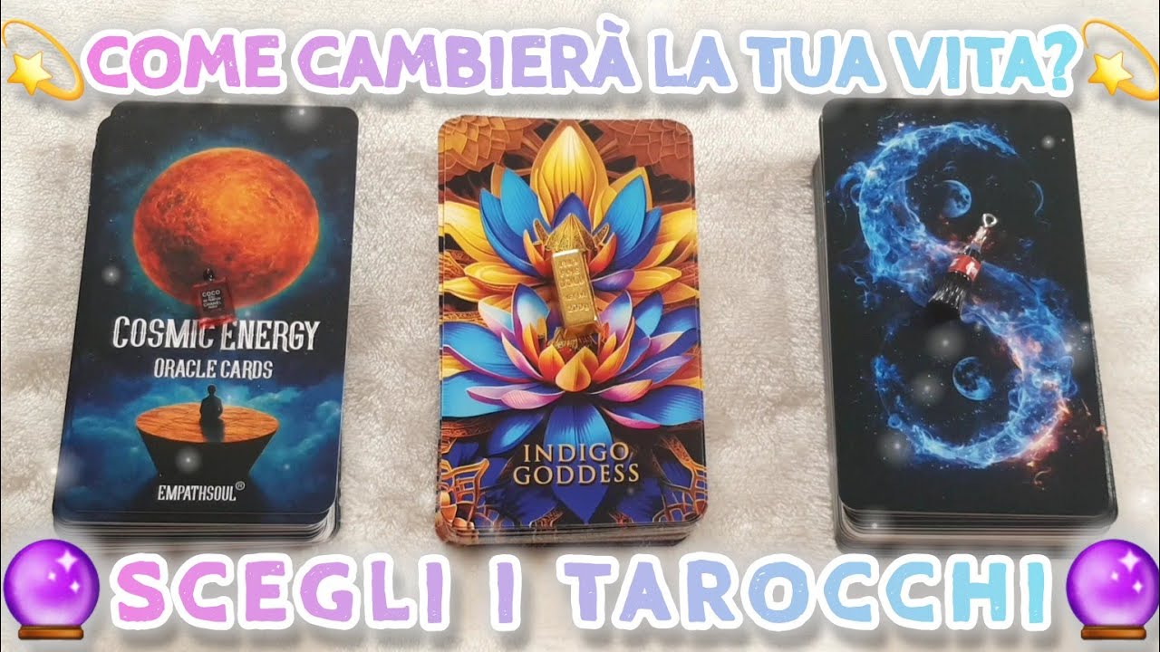 COME CAMBIERÀ LA TUA VITA? 🔮 Scegli I Tarocchi ✨ lucasecchi.it