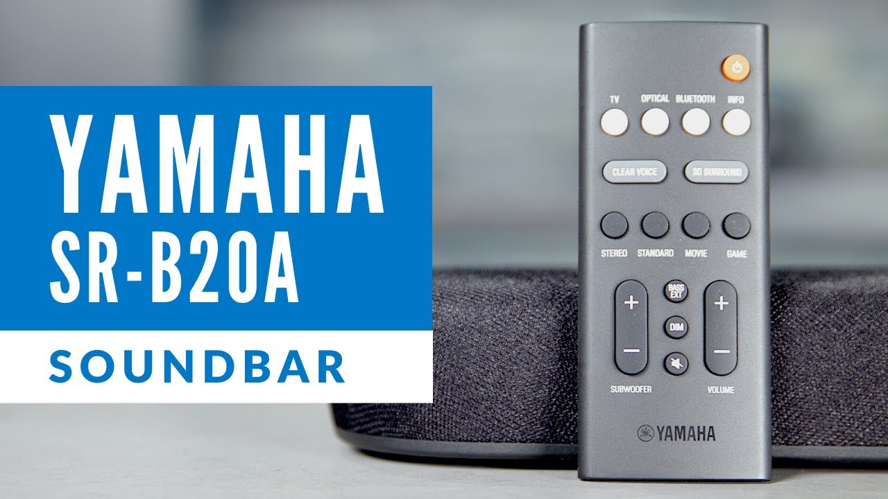 Yamaha SR-B20A Soundbar Overview