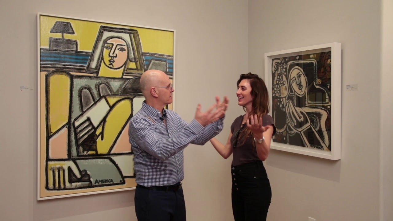 America Martin in conversation with Timothy Tew at Tew Galleries