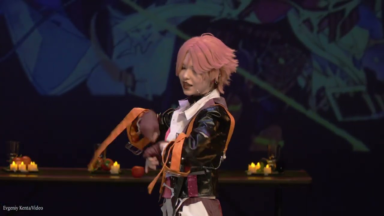 Cosplay defile - Ensemble Stars - Ники Шиина, Кохаку Оукава, Ринне Амаги, Химеру - Nesti, zxcrinne,