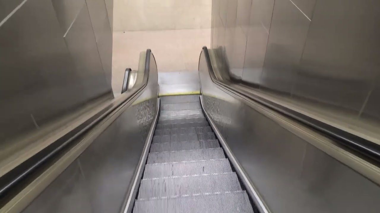 Otis Escalators at Stanley Mosk Superior Courthouse Downtown Los Angeles, CA