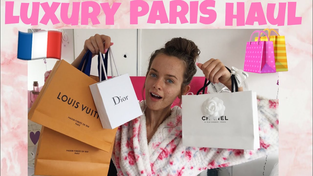 HUGE LUXURY PARIS HAUL ~ dior, chanel, louis vuitton & more!!🛍❤️