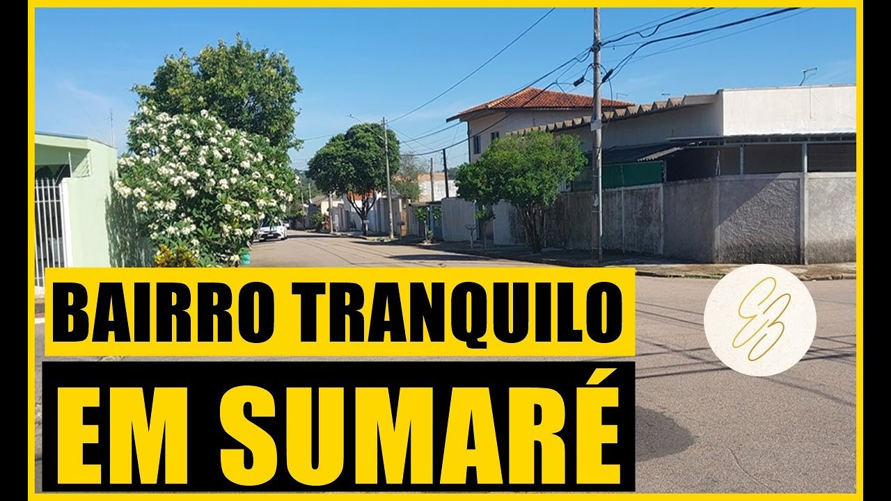 VILA SANTANA - BAIRRO TRANQUILO EM SUMAR&Eacute; #sumare #viverbem #turismo