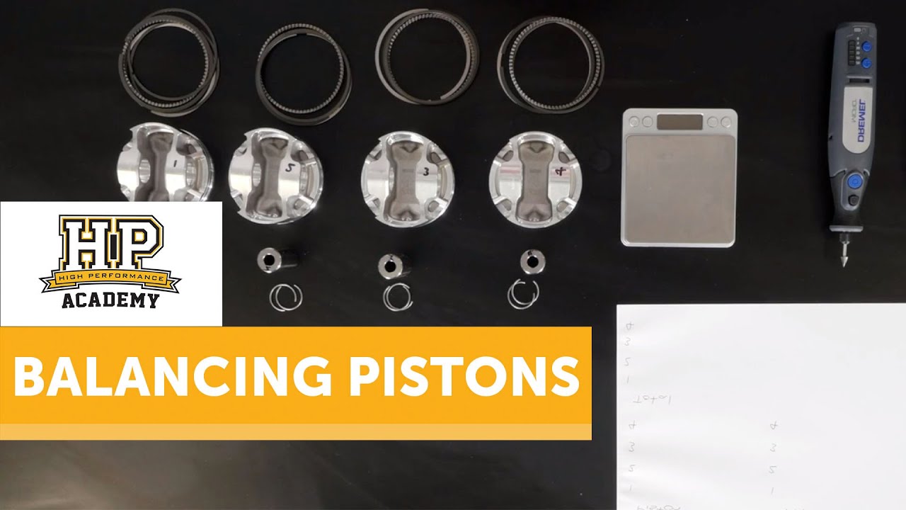 How to balance a piston ⚖️ | Performance Engine Building [FREE LESSON]