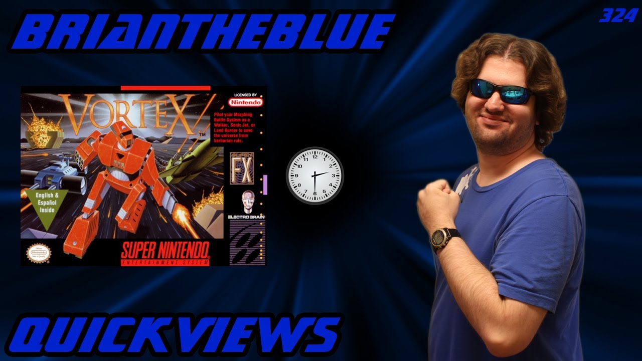 Vortex (SNES) - BrianTheBlue Quickviews Episode 324