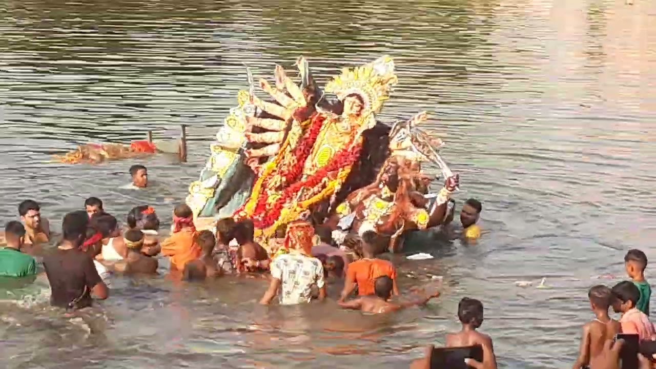 मां का विसर्जन 🥺❤️ || Durga Puja maa ka विसर्जन||