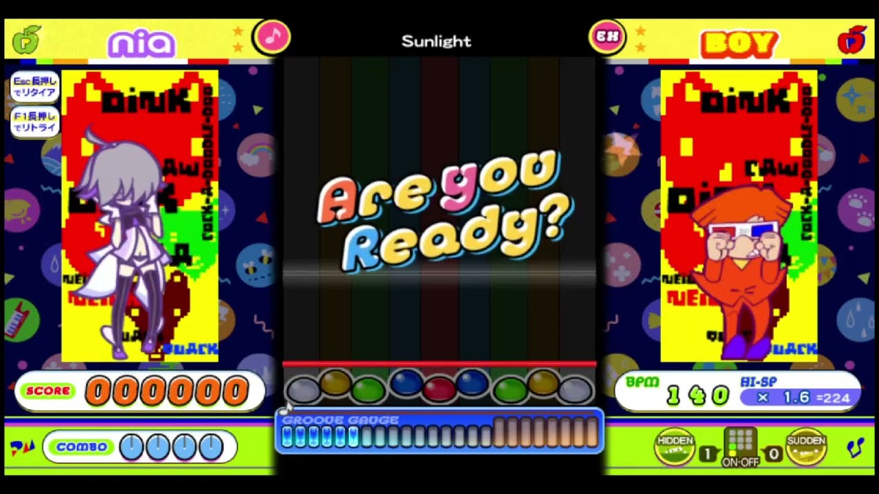 【ポップンLively】ポップビーツEX【謎色&HIDSUD】