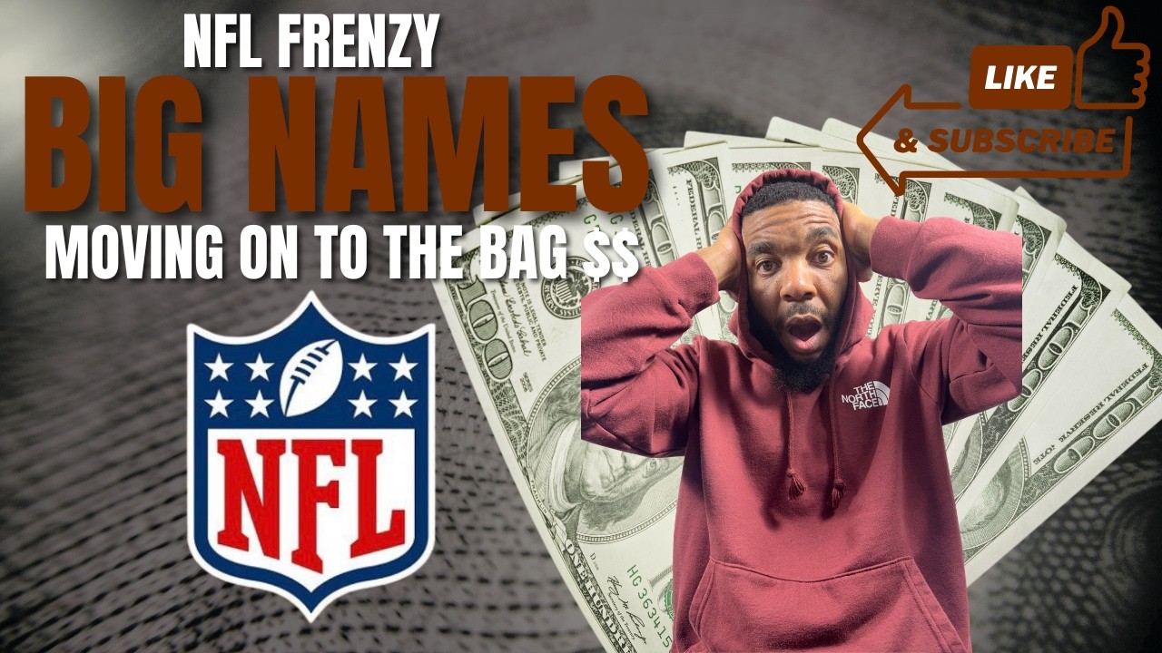 Insane Monday in the NFL.Ton of money & moves to be made!!! #nfl #espn