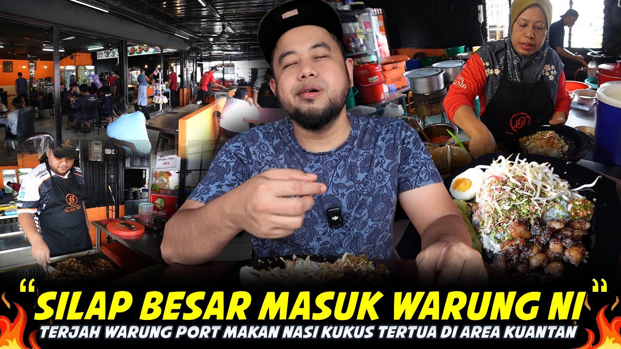 WARUNG LEGEND TENGAH BANDAR..Hampir 40 Tahun Jual Nasi Kukus Dengan 10 Jenis Lauk..WARUNG MAZENAH