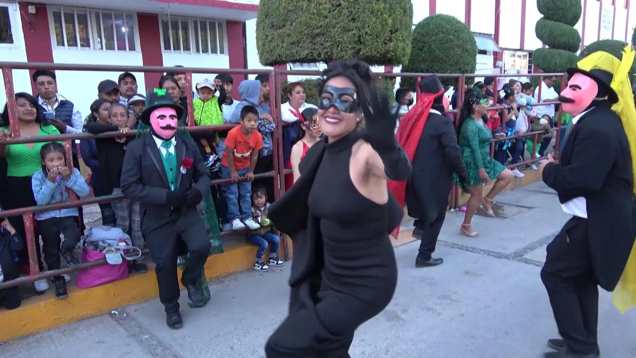 Carnaval Nopalucan 2024. Camada 4 Rosas.