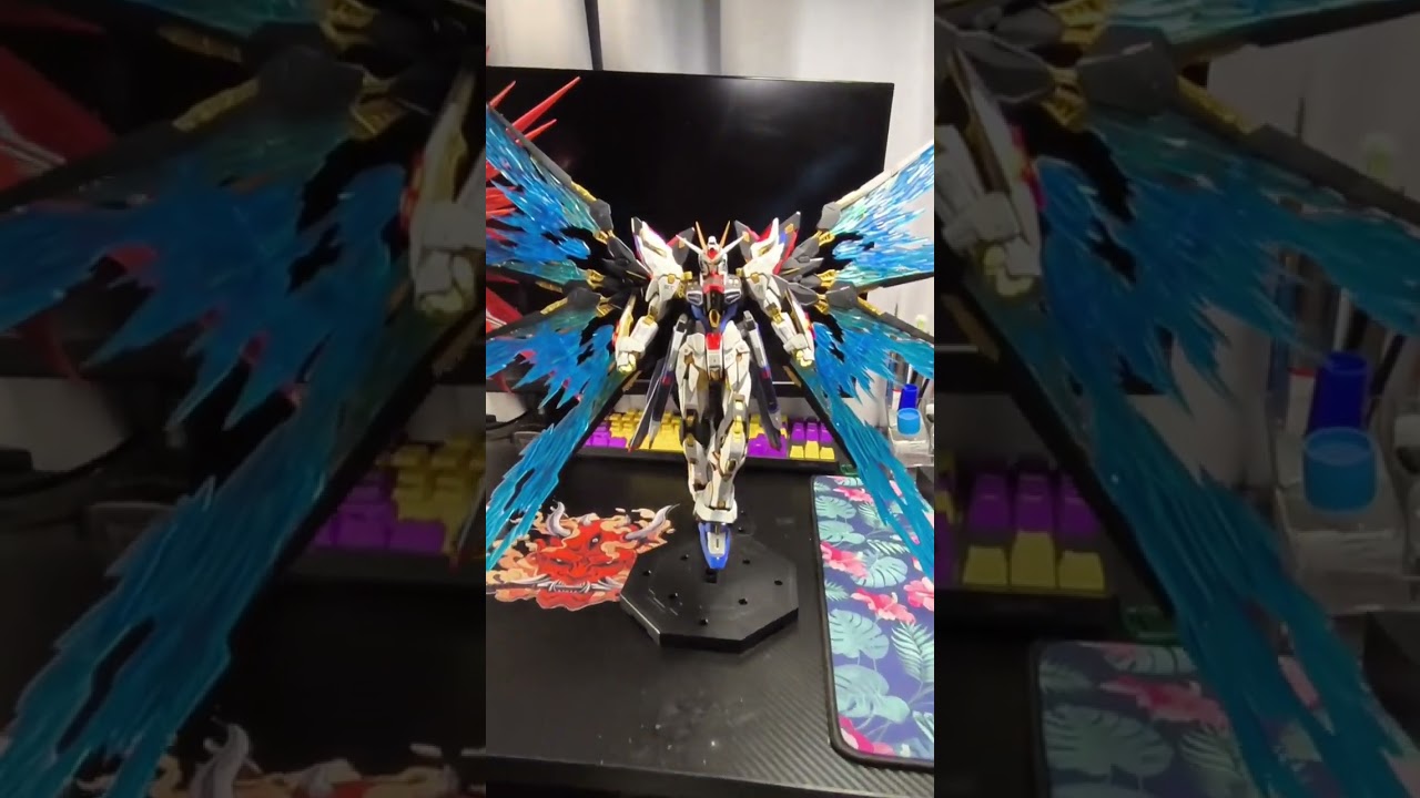 MGEX Gundam Strike Freedom #gundam #gunpla #gunplabuilder #shortvideo #gundamseed #mgex