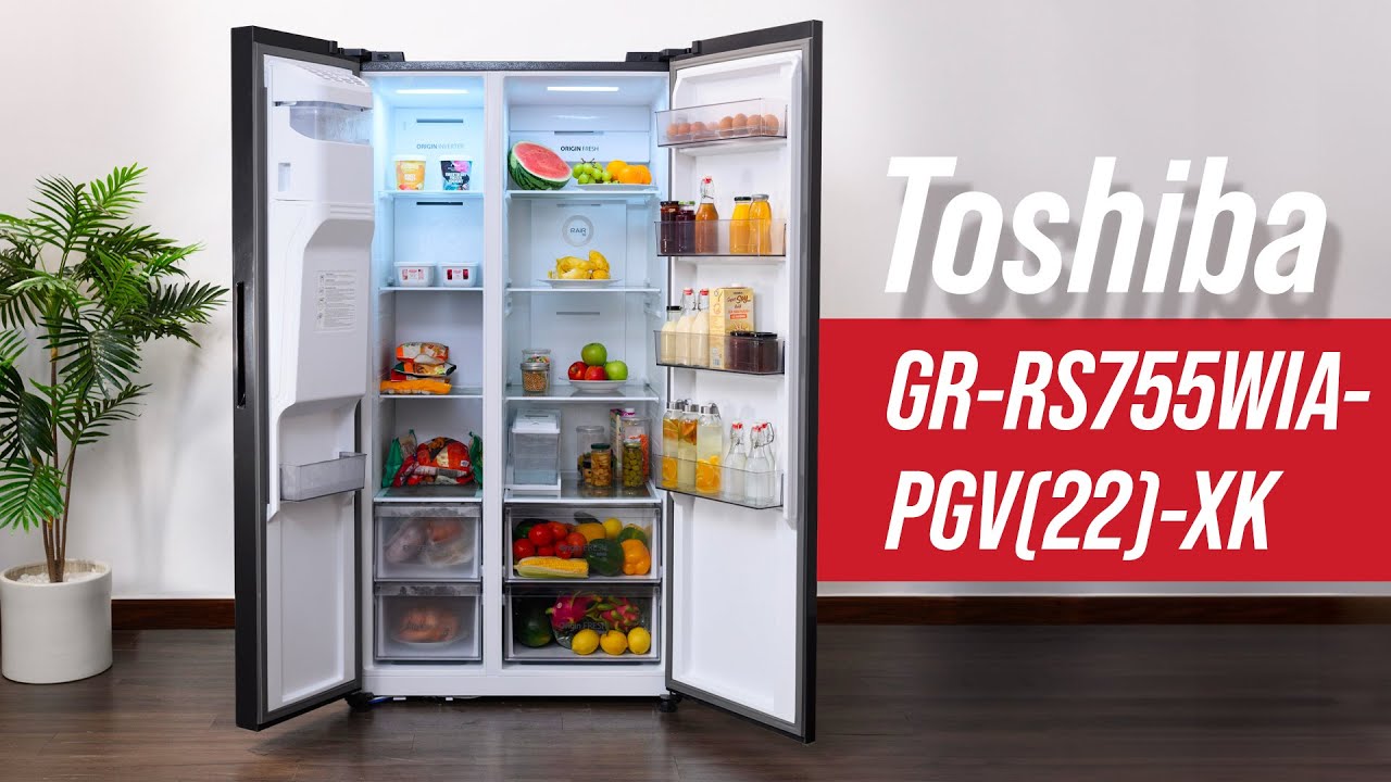 Trải nghiệm tủ lạnh Toshiba GR-RS755WIA-PGV(22)-XK