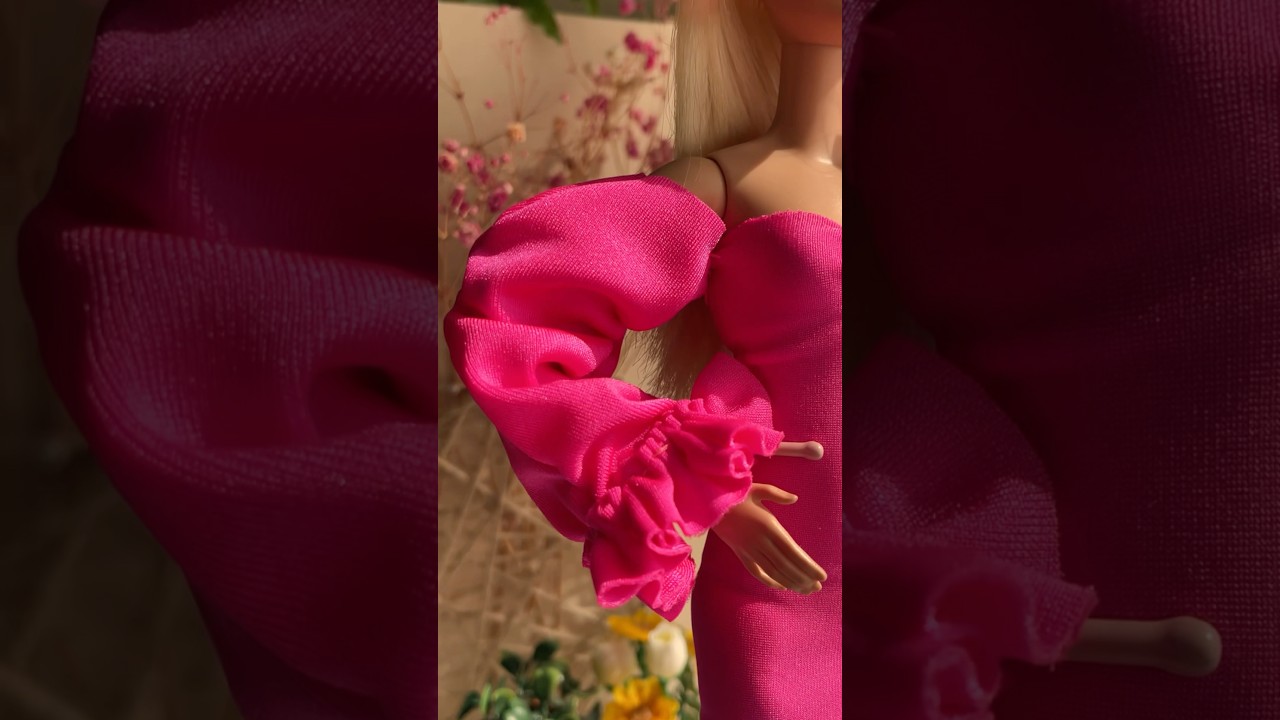 How to sew off-shoulder poet sleeves with ruffles / Как сшить пышные рукава с рюшами 