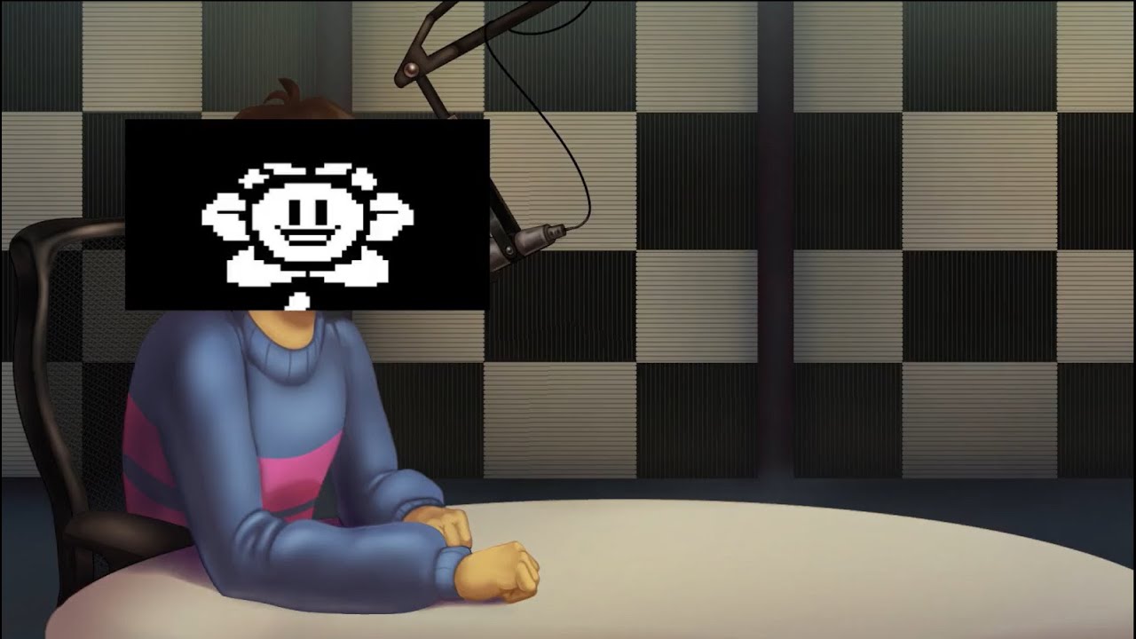 Flowey 10 years later interview(Undertale Parody)