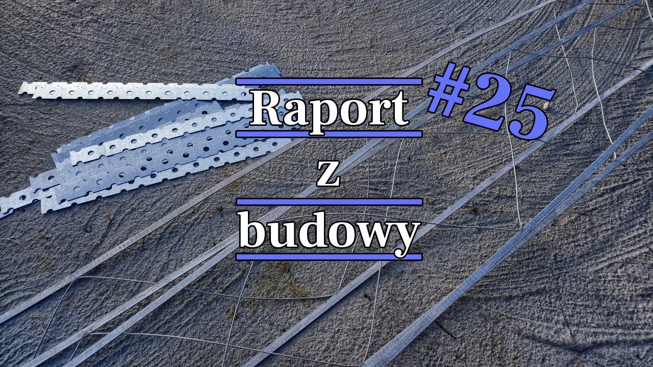 #25 Zbrojenie systemowe pod okna i do działówek. Murfor i łączniki P30 #budowana5 #vlogbudowlany
