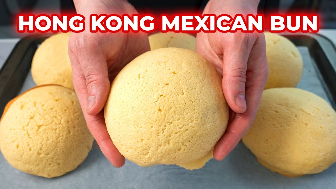The Hong Kong Mexican Bun That Everyone Should Know How to MAKE!