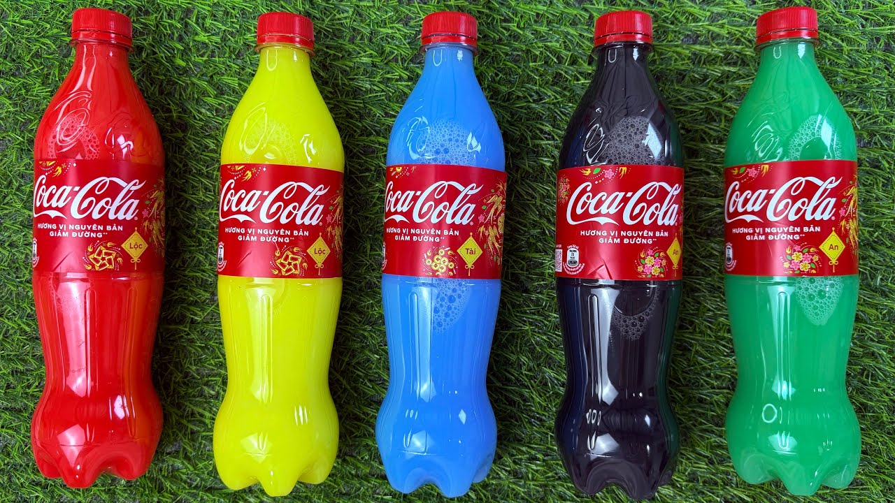 EXPERIMENT: Big Toothpaste Eruption from Giant Coca-Cola Rocket, Mtn Dew, Fanta, Cola and Mentos 🚀🌈