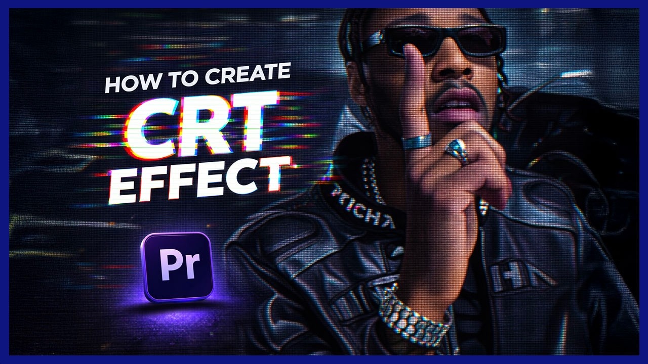 CRT TV Look Tutorial - Premiere Pro No Plugins 2026