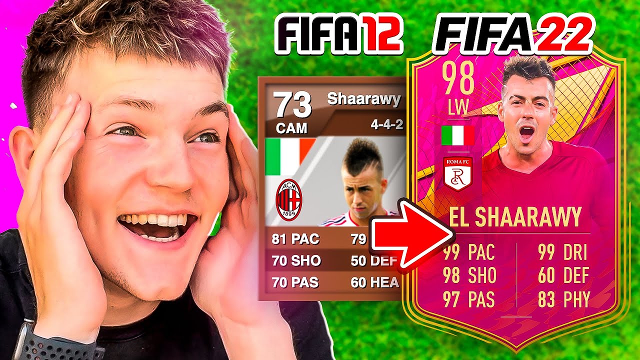 Using FIFA 12 WONDERKIDS in FIFA 22...
