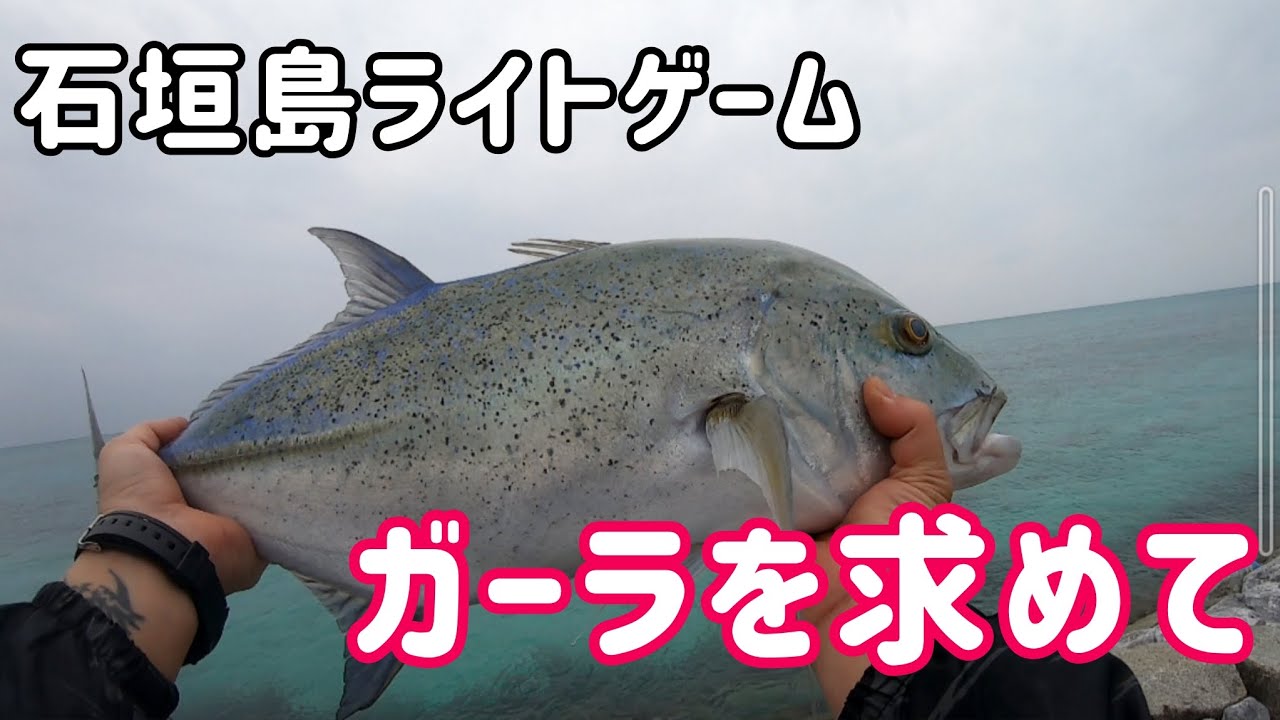 ガーラを求めて　gt fishingIshigaki Island　石垣島おかっぱり　ルアー