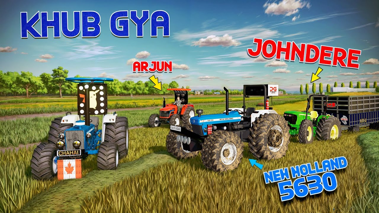 🐉5630 Jhota 🔥💪 Rice Harvesting || FS22 || Spanker Farming