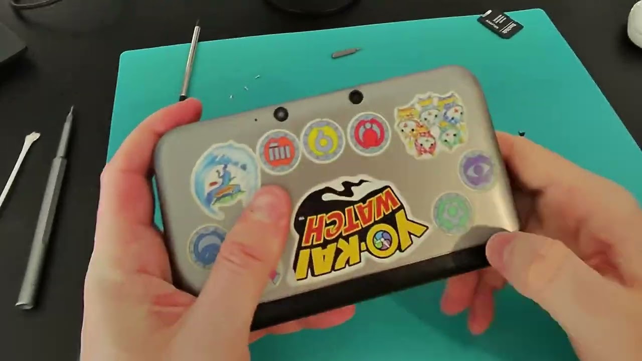 Reformei meu Nintendo 3DS XL