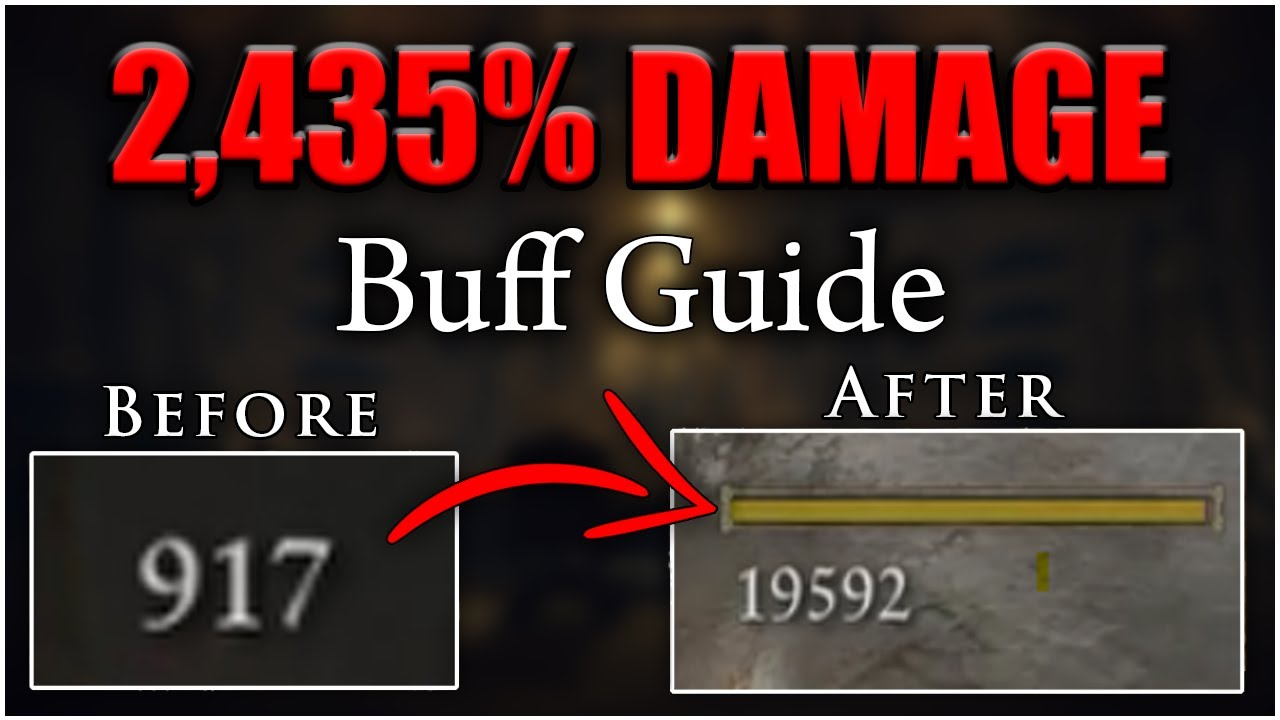 Highest Damage Possible | How to get 25x More Damage With Buffs | Elden Ring