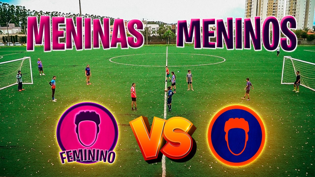 CAPAÇA FC KIDS vs CAPAÇA FEMININO! (JOGO MENINOS vs MENINAS)