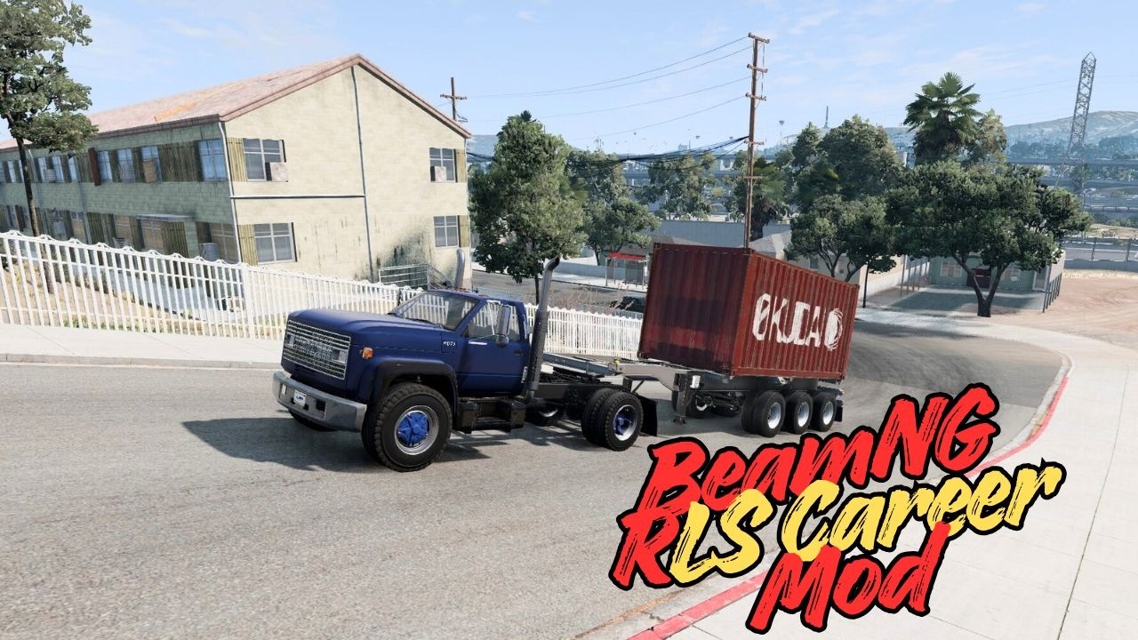 Grinding really hard in RLS Career mod to get to level 3 in Deliveries