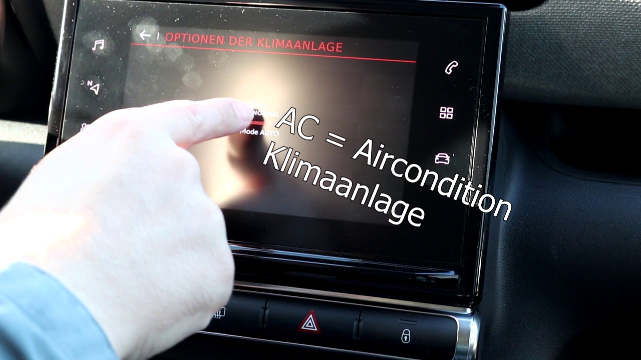 Das Infotainment beim Citroen C3 Aircross: CITROËN Connect NAV DAB+ mit Touchscreen 2021