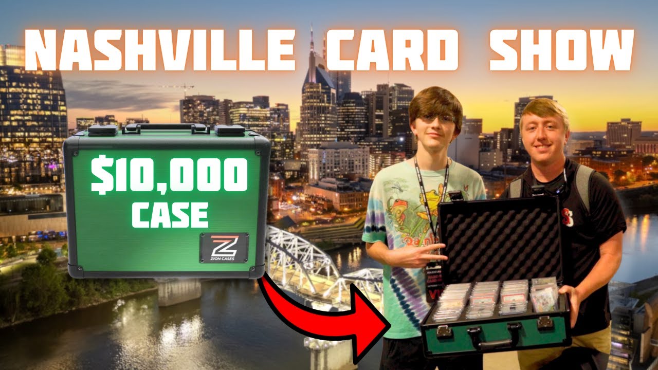 I BOUGHT A WHOLE ZION CASE FOR $10K AT THE NASHVILLE CARD SHOW 🤯