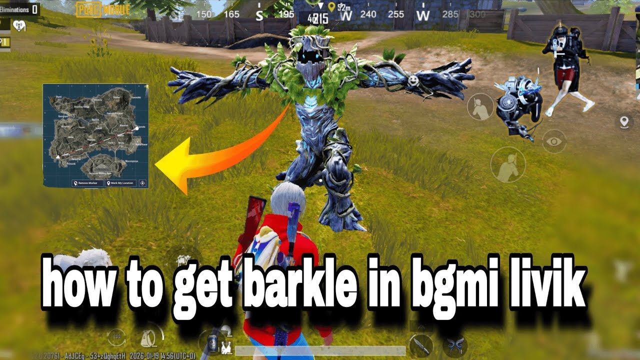 how to get barkle in bgmi livik 