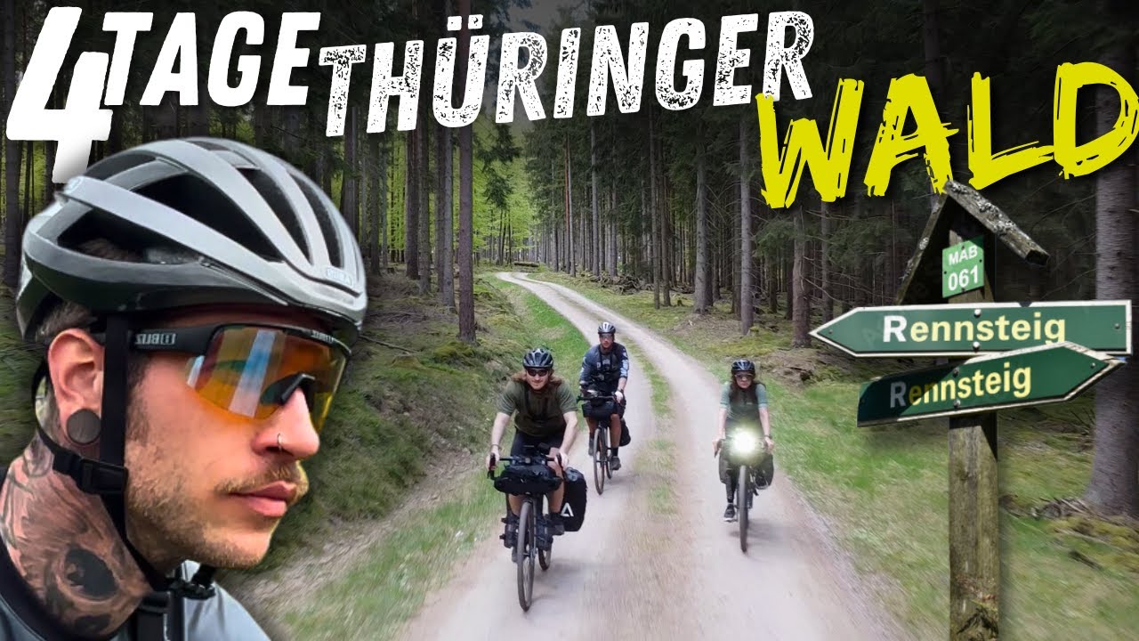 350KM mit dem FAHRRAD durch den THÜRINGER WALD | Bikepacking