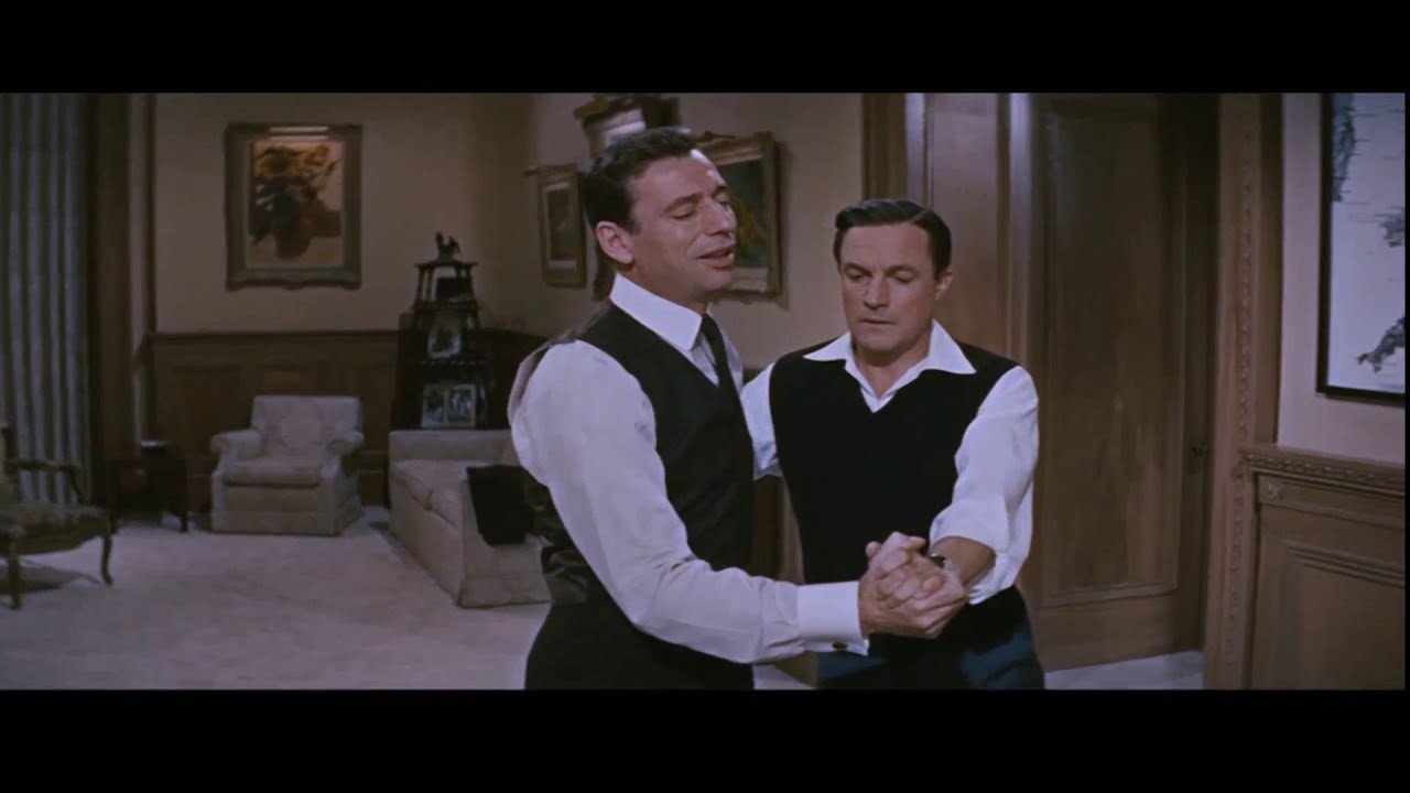 Gene Kelly dancing with Yves Montand in Let's Make Love (1960)