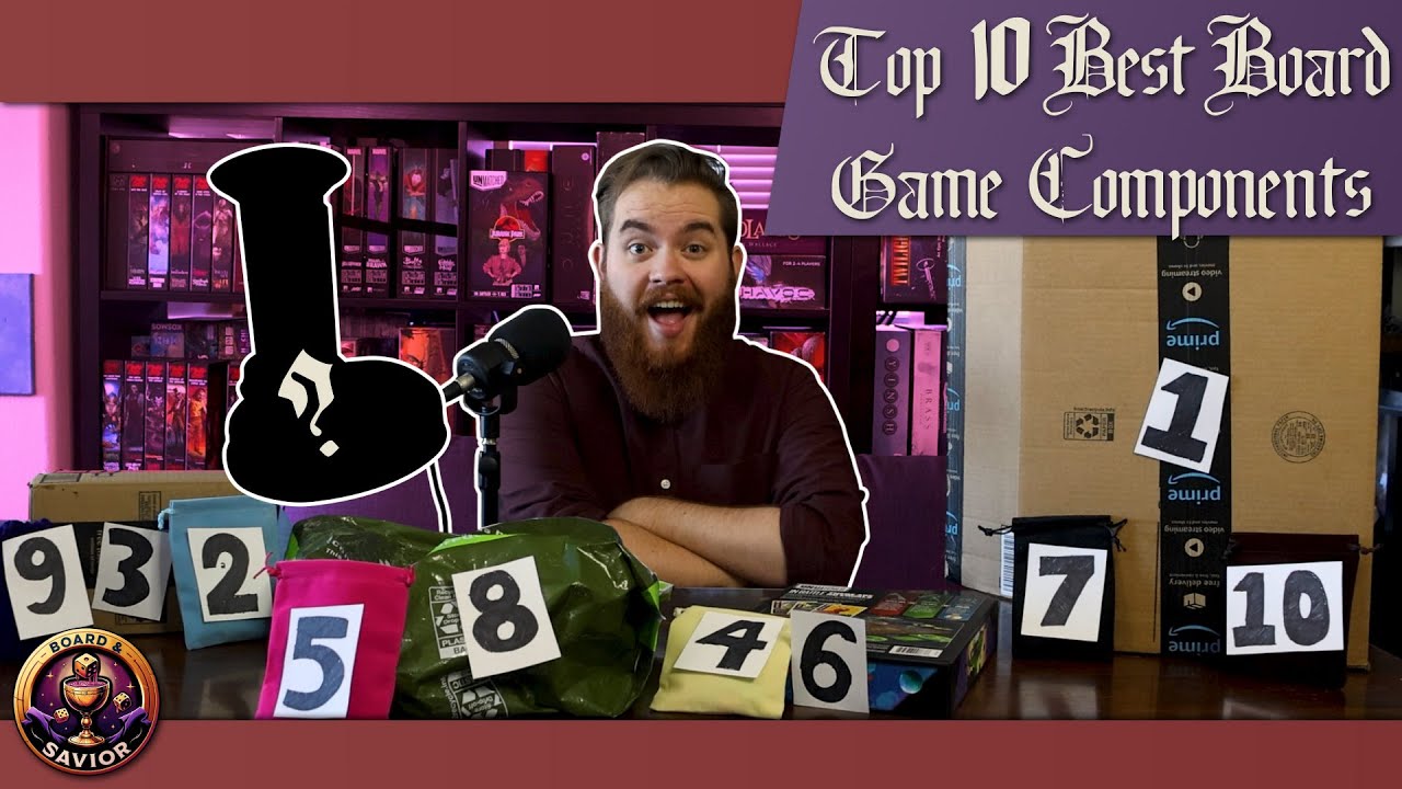 These Bits are the BEST! My Top 10 Favorite Board Game Components