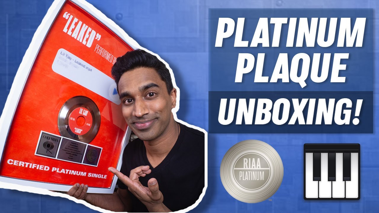 Unboxing My First Platinum Plaque! (Lil TJay - Leaked)