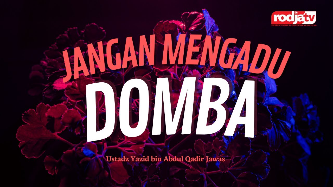 Jangan Mengadu Domba (Faedah Singkat)  - Ustadz Yazid bin Abdul Qadir Jawas