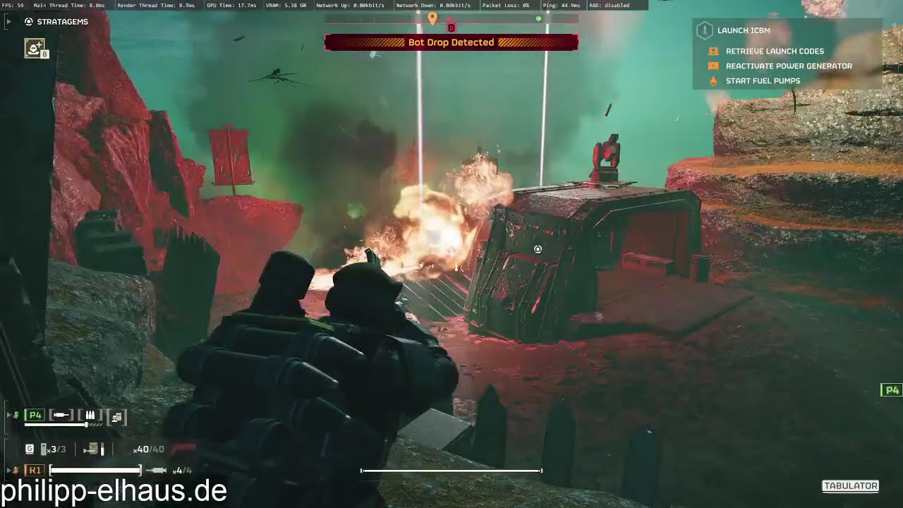 HellDivers 2 - Bot Missions on Helldive
