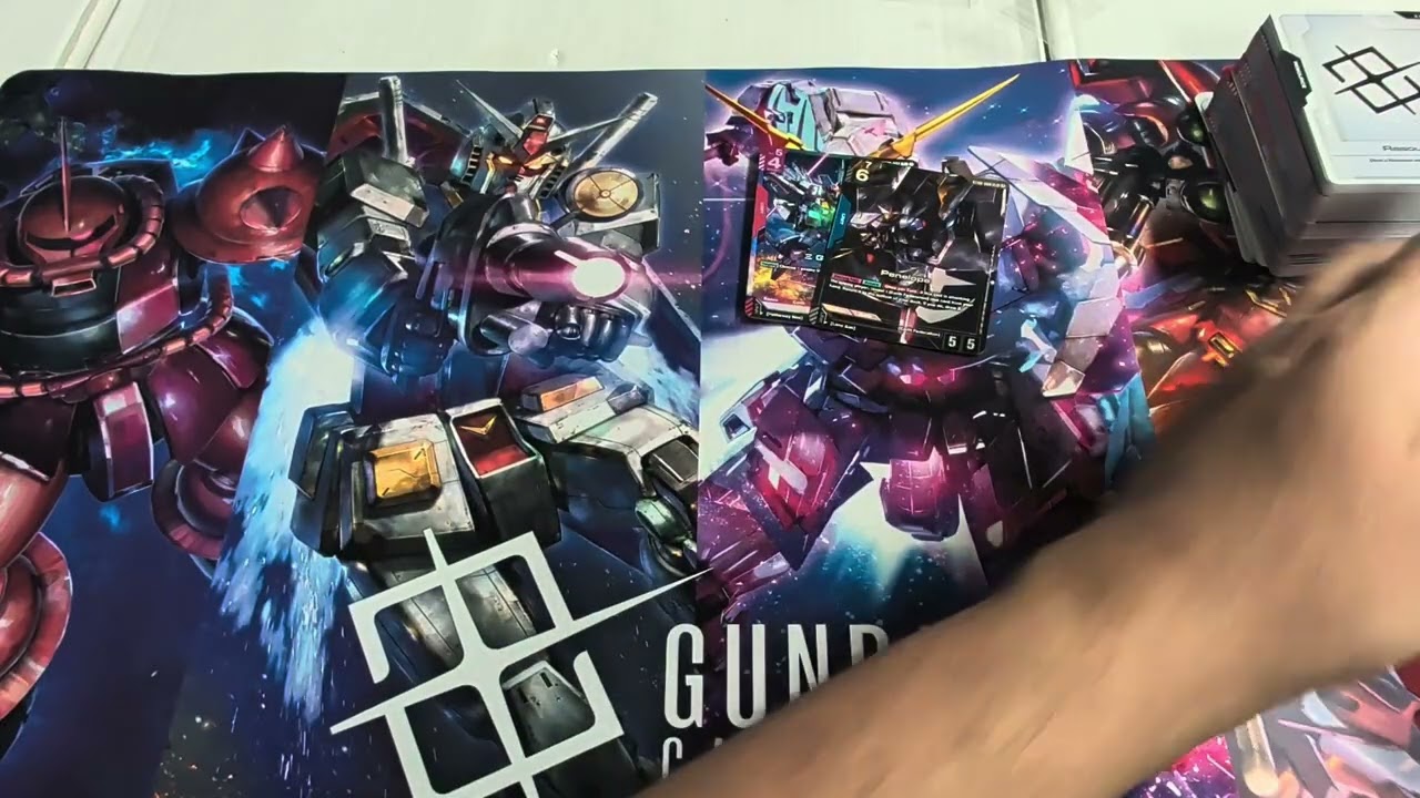 Gundam starter deck opening Celestial Drive and fFash of Radiance. Can we pull a all foil deck!