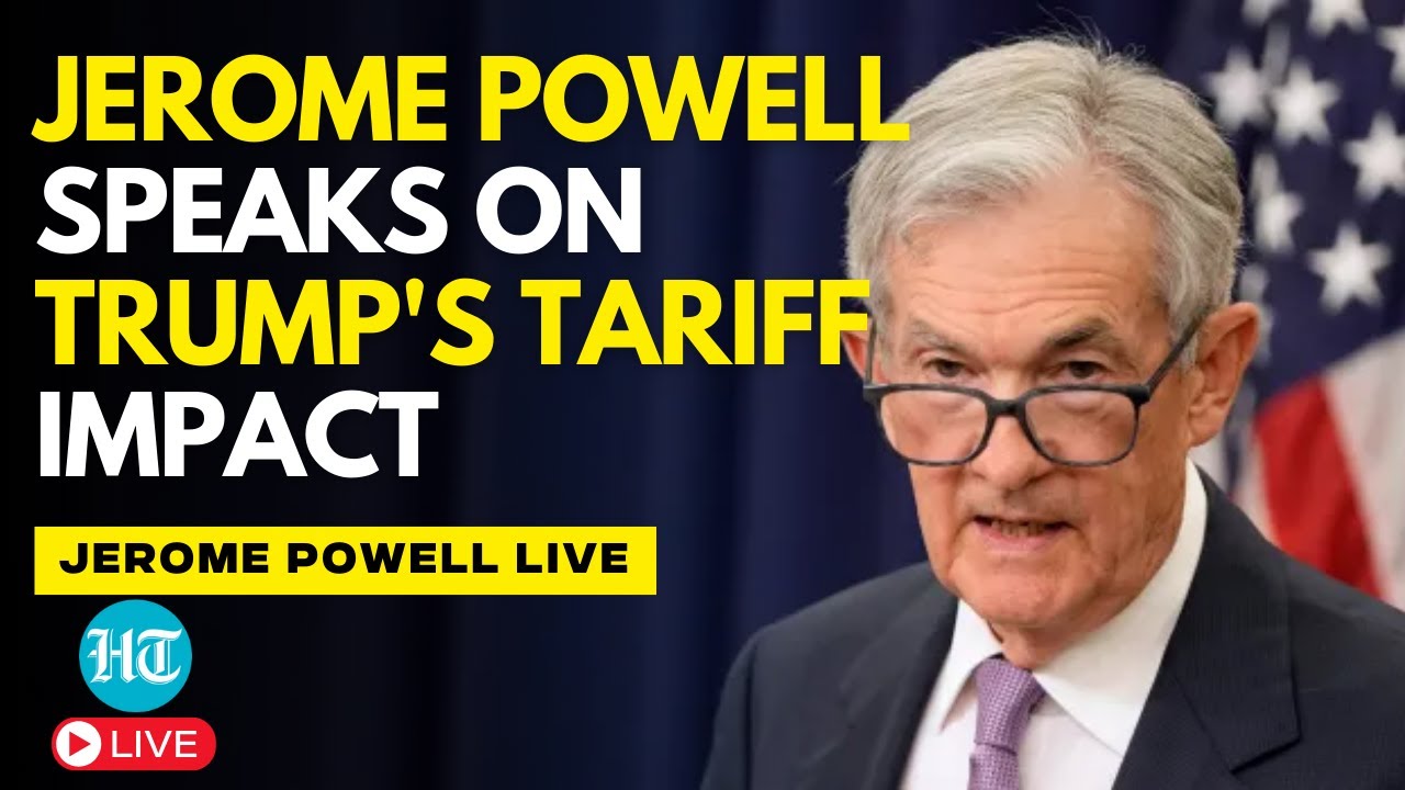 Jerome Powell Live | Federal Reserve Chair Powell's Stunning Statement on Trump’s Tariff | US News