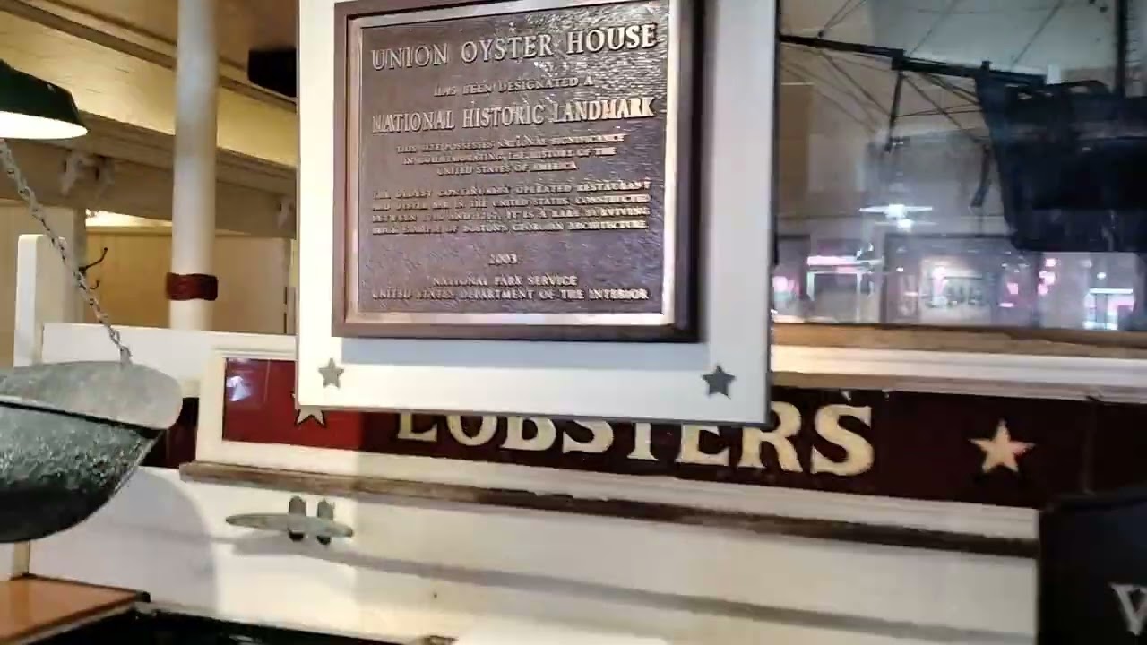 Union Oyster House, Boston, Massachusetts. July 11, 2025.