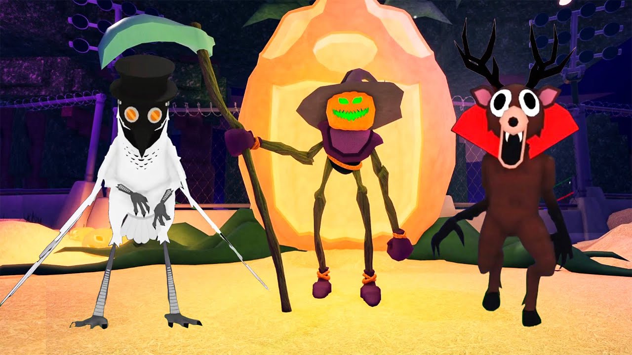 New Halloween TRICK or TREAT Update in 99 Night in the Forest + CUTSCENES