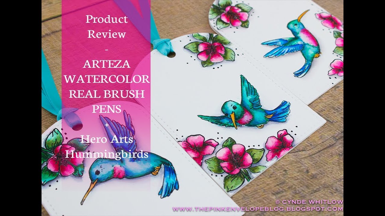 Product Review Arteza Watercolor Real Brush Pens